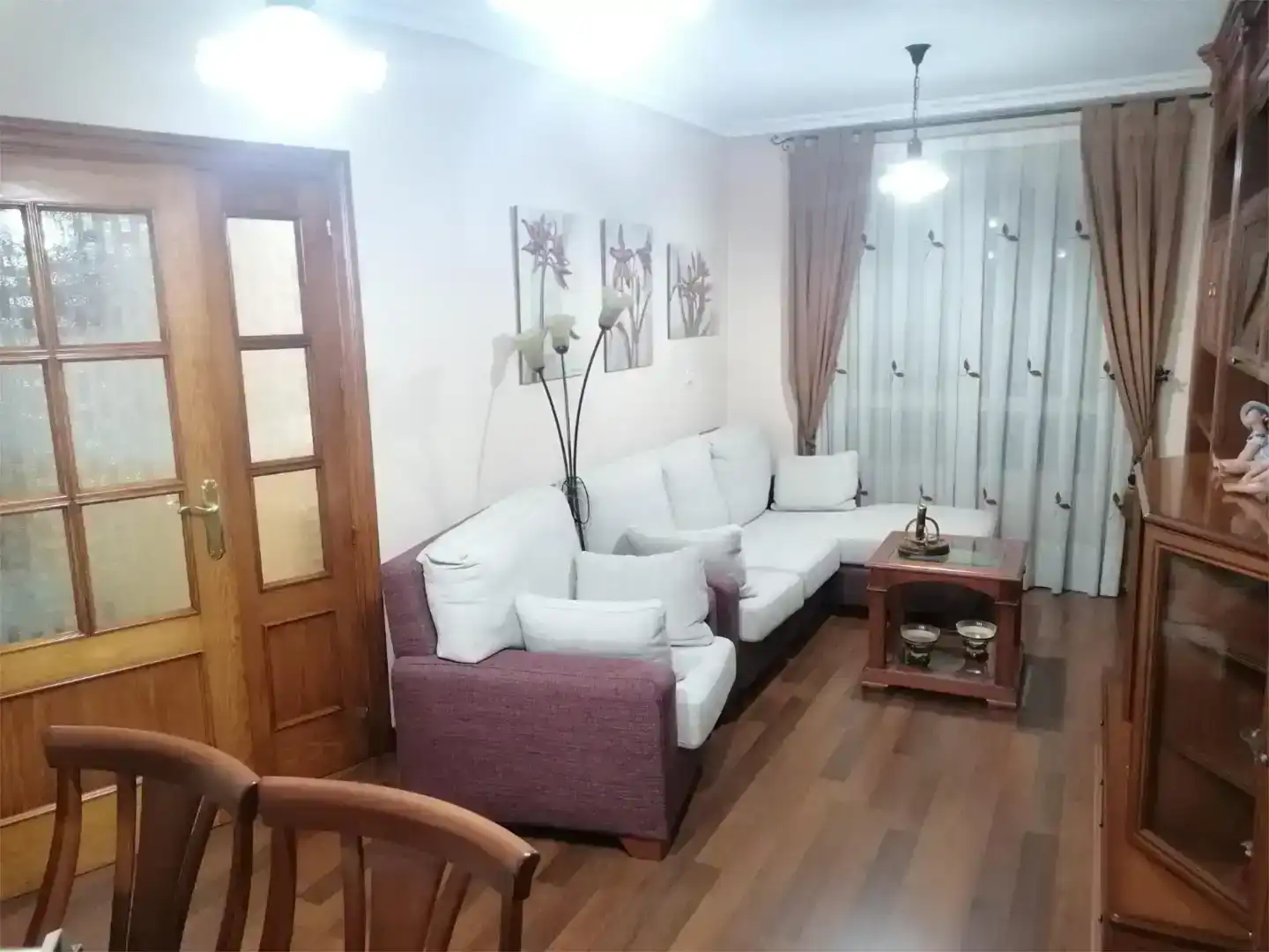 Sala de estar de Dúplex en venta en Abarán con Aire acondicionado, Parquet y Trastero
