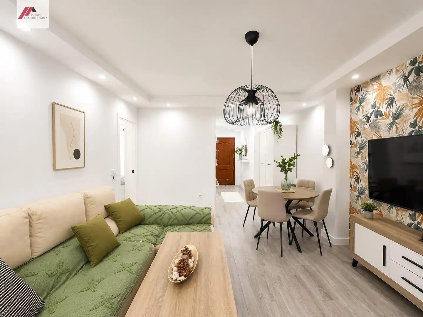 Sala de estar de Piso en venta en El Puerto de Santa María con Aire acondicionado y Amueblado