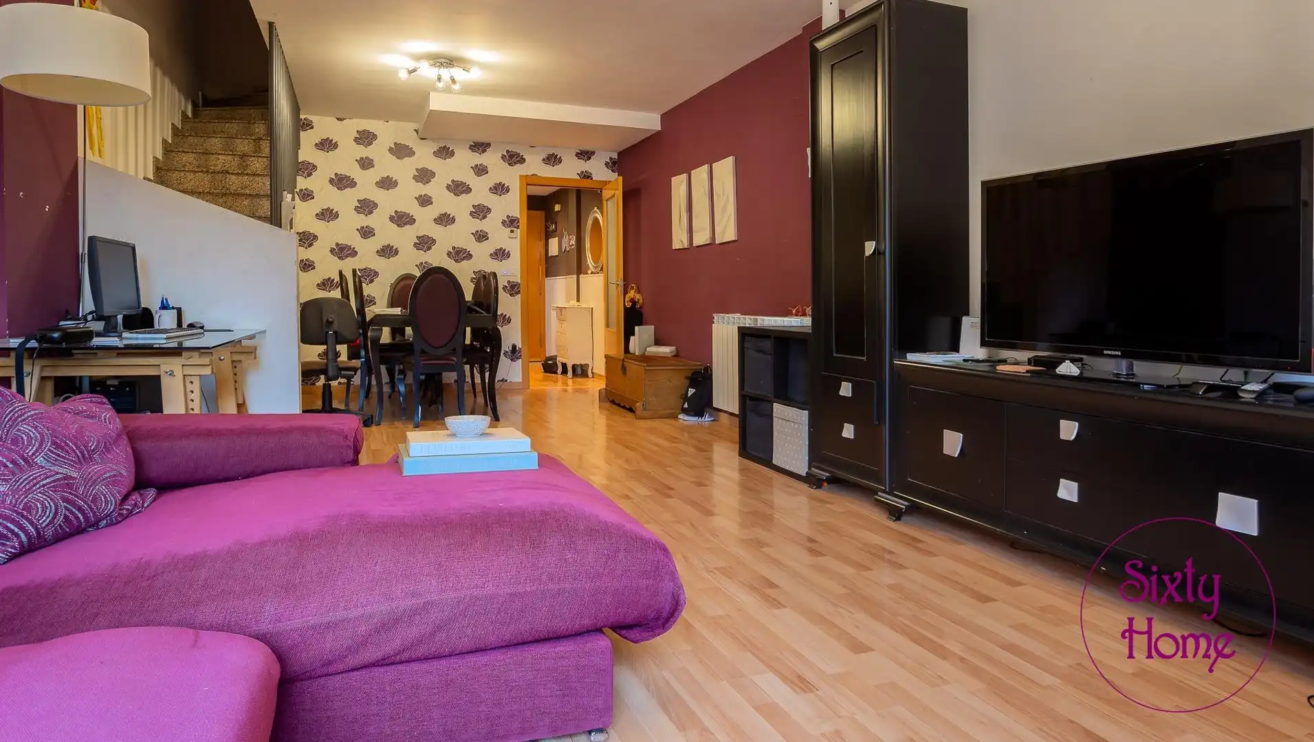 Sala de estar de Dúplex en venta en Andorra (Teruel), Teruel