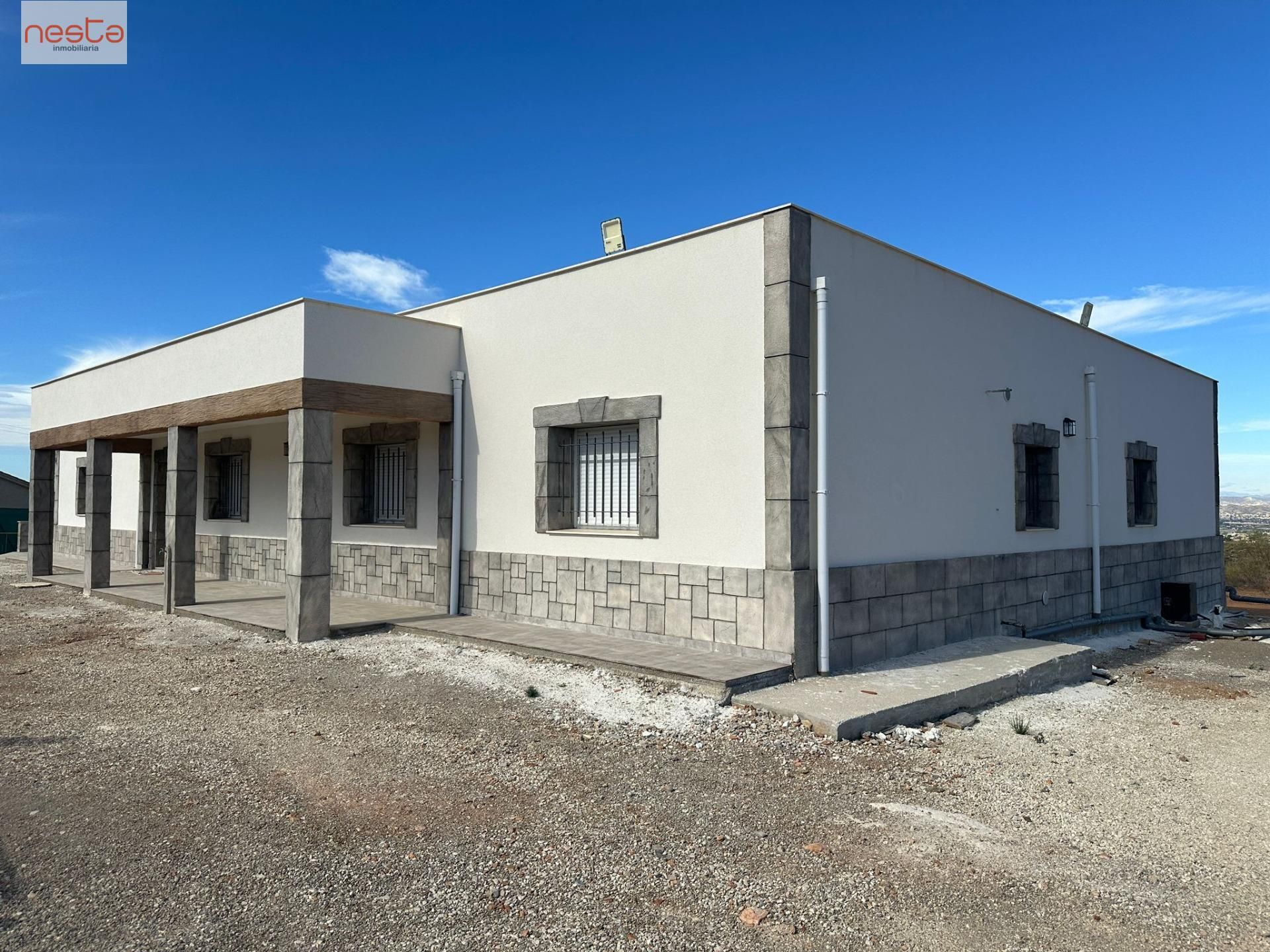 Vista exterior de Casa o xalet en venda en Lorca amb Aire condicionat, Calefacció i Jardí privat