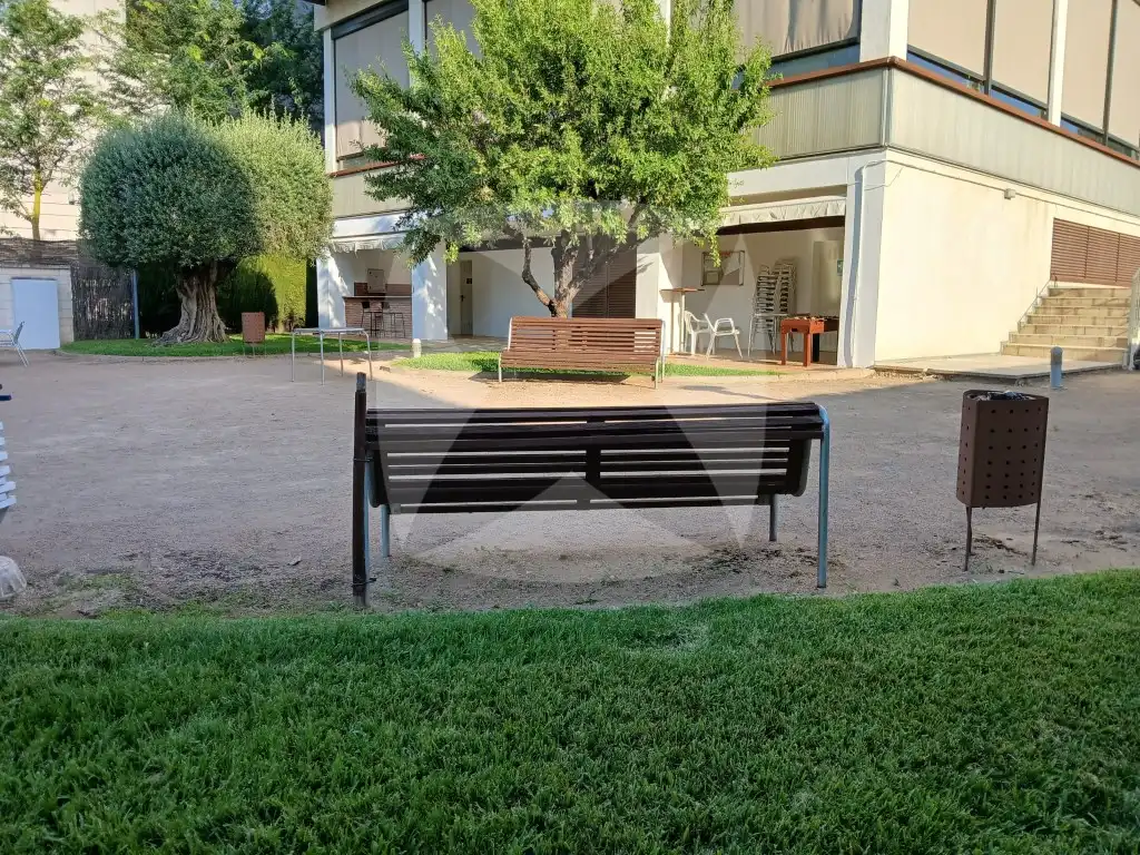 Garden of Flat for rent in Badajoz  with Air Conditioner, Private garden and Terrace