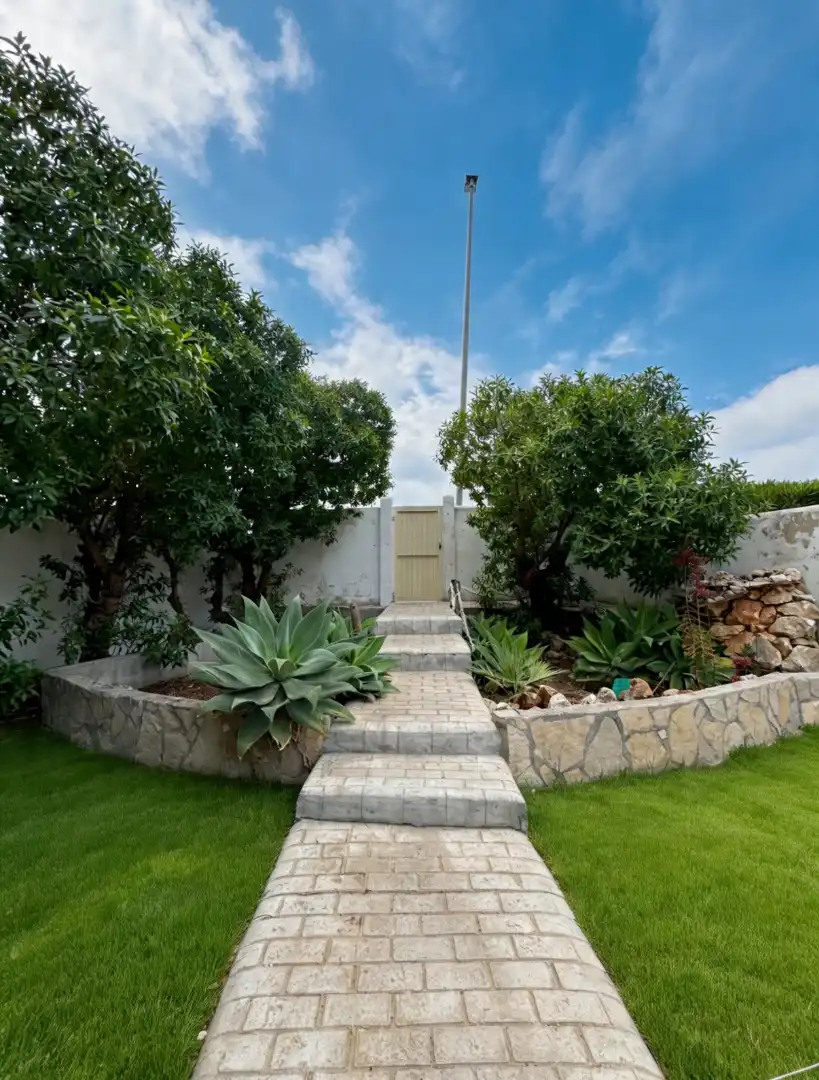 Jardí de Casa o xalet de lloguer en Dénia amb Aire condicionat, Calefacció i Jardí privat