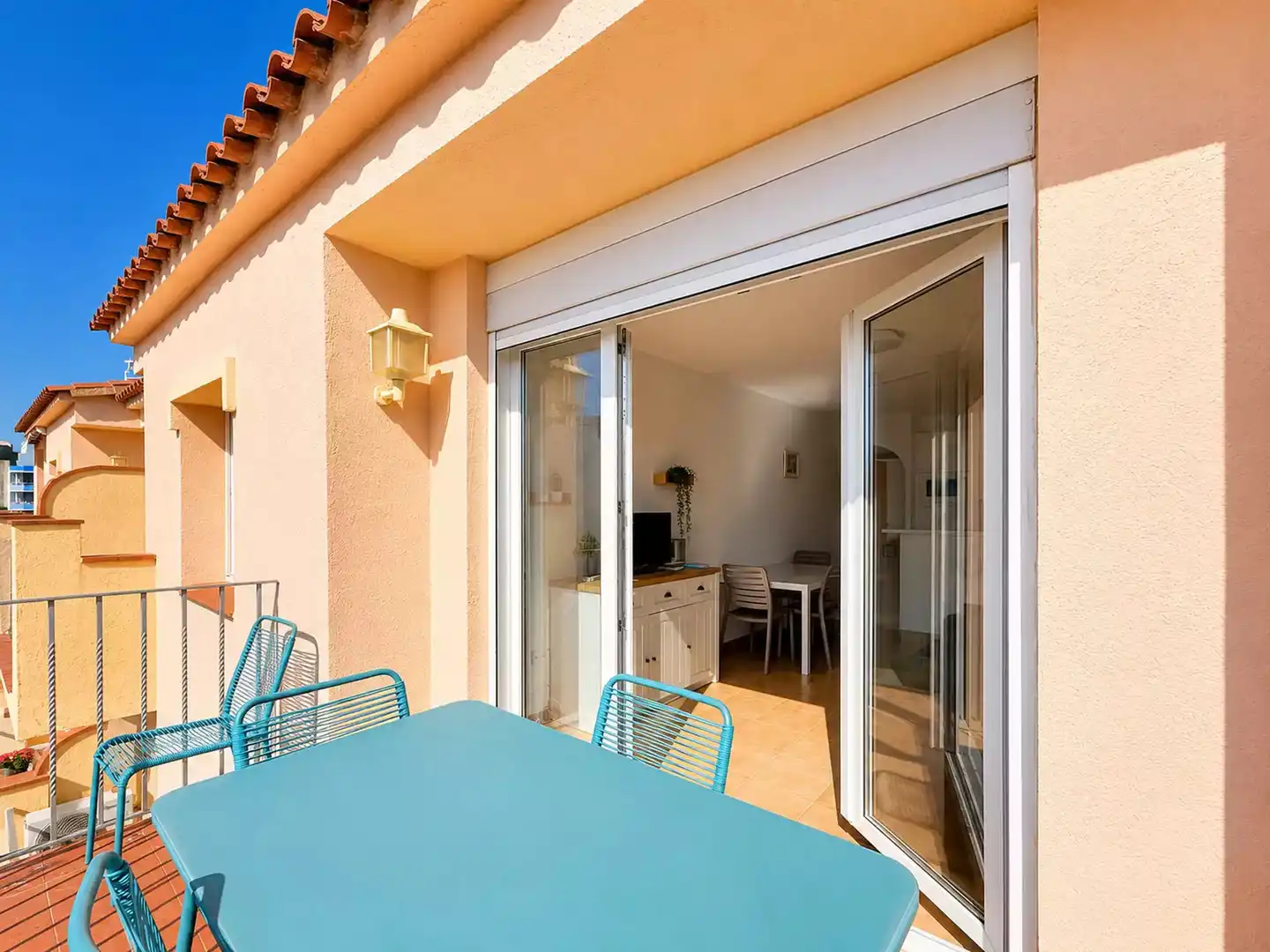 Terraza de Apartamento en venta en Empuriabrava con Aire acondicionado, Terraza y Piscina