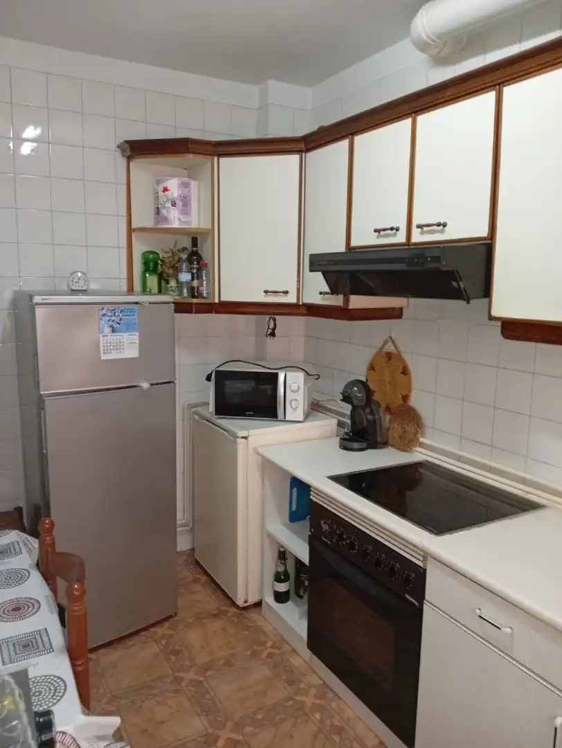 Cocina de Piso en venta en Gijón  con Calefacción, Parquet y Terraza