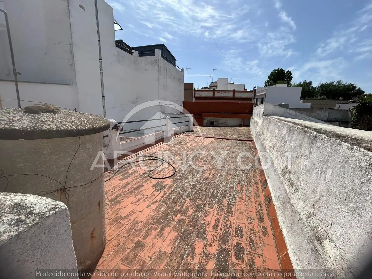 Terraza de Casa o chalet de alquiler en Alcalá de Guadaira con Aire acondicionado, Terraza y Trastero