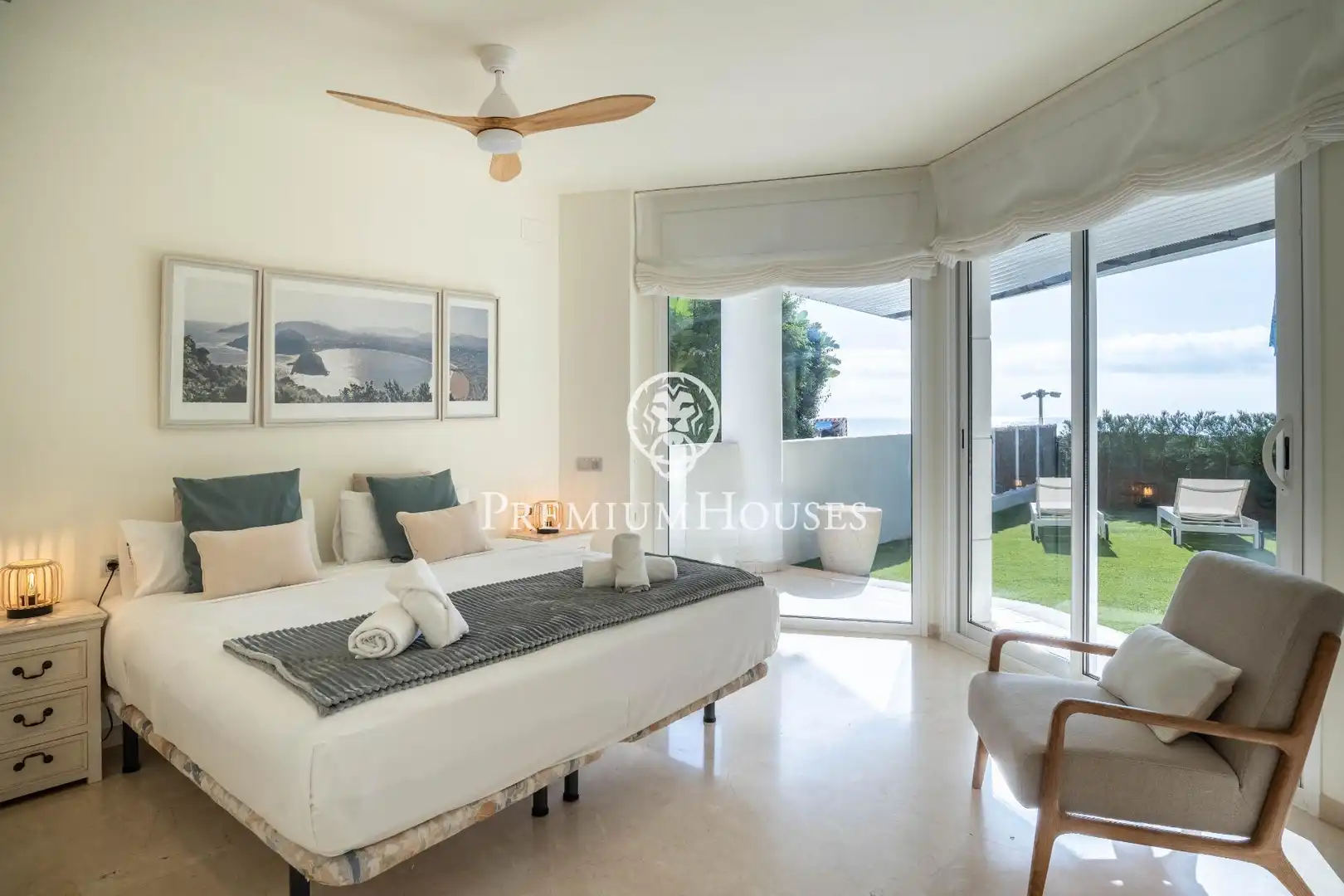 Bedroom of Ground floor for sale in Sitges  with Air Conditioner, Heating and Private garden