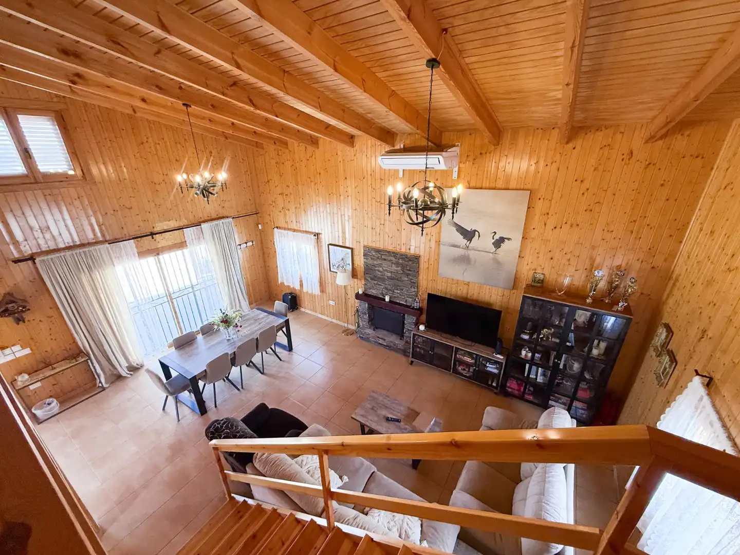 Sala de estar de Finca rústica en venta en Tébar - Los Arejos