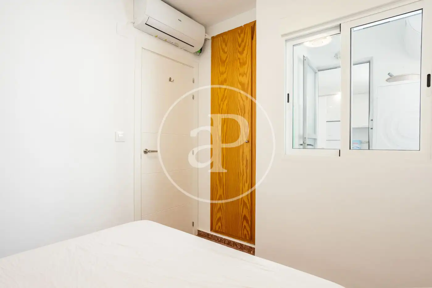 Bedroom of Flat for sale in Sueca  with Air Conditioner, Heating and Balcony