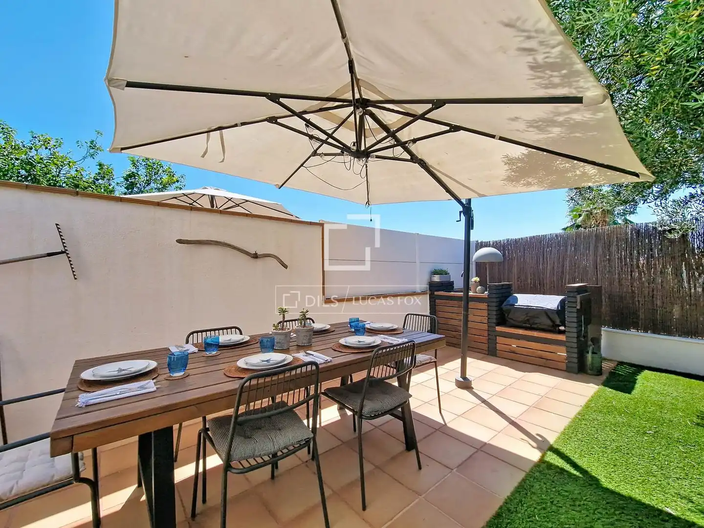 Terrassa de Casa o xalet en venda en Calafell amb Aire condicionat, Calefacció i Jardí privat
