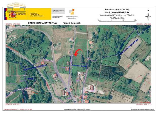 Terreno residencial en Venta en Cancelo en A Baña