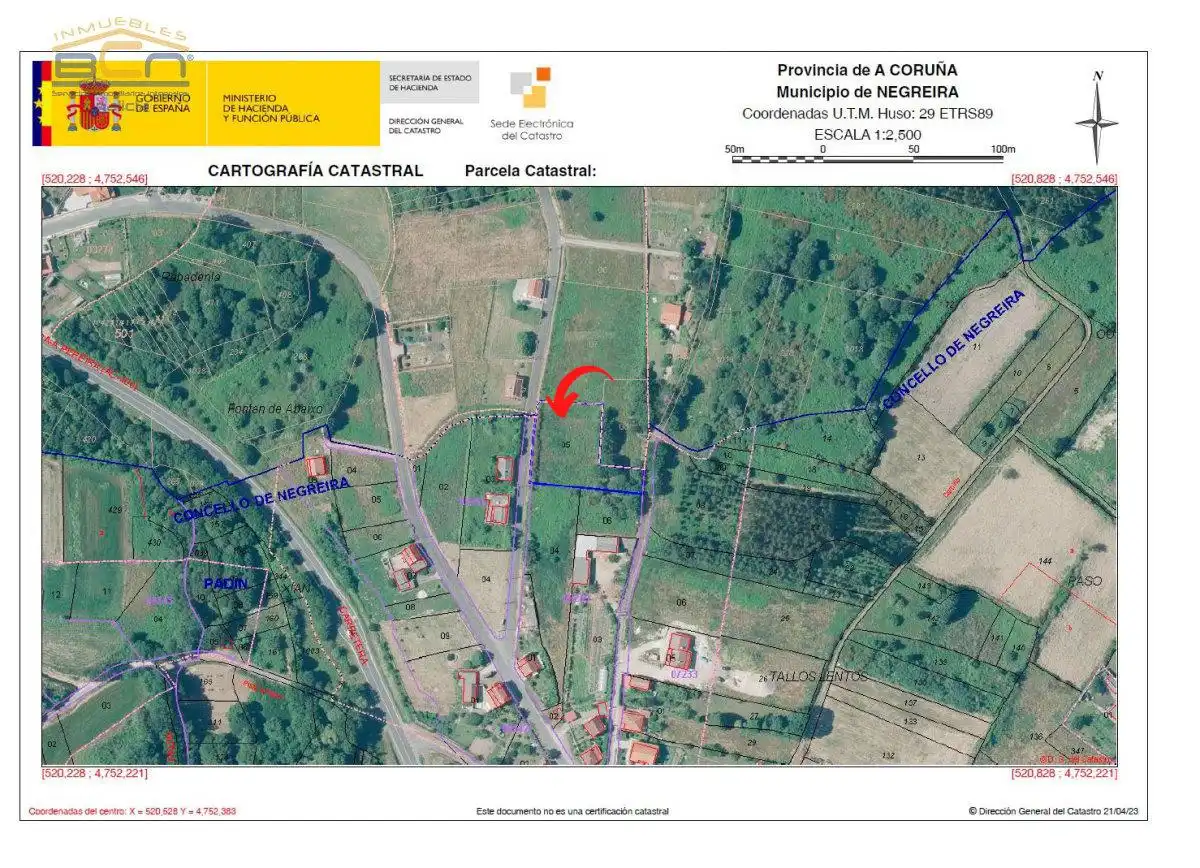 Terreny residencial en venda a Cancelo