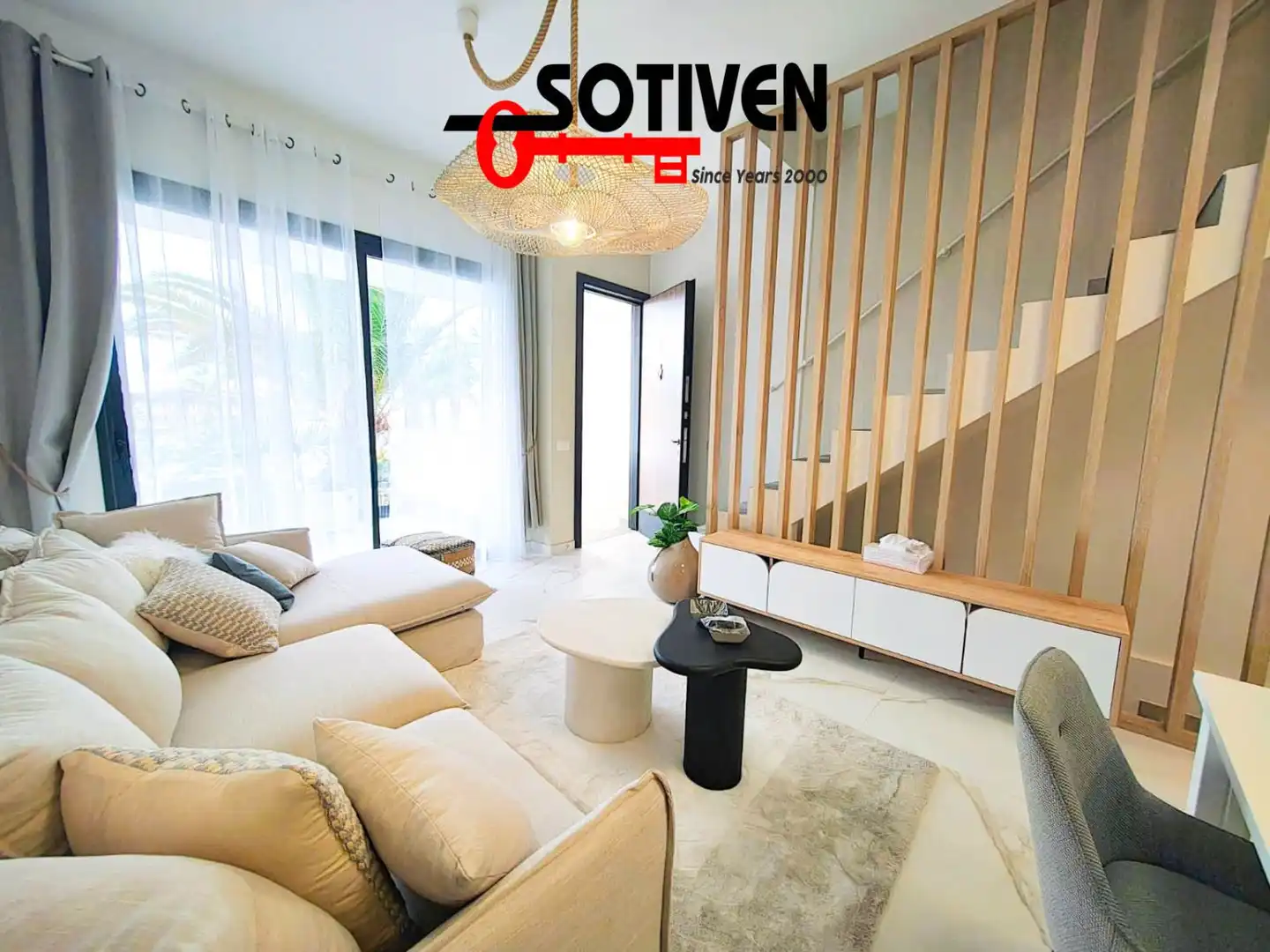 Sala de estar de Casa adosada en venta en Guía de Isora con Terraza