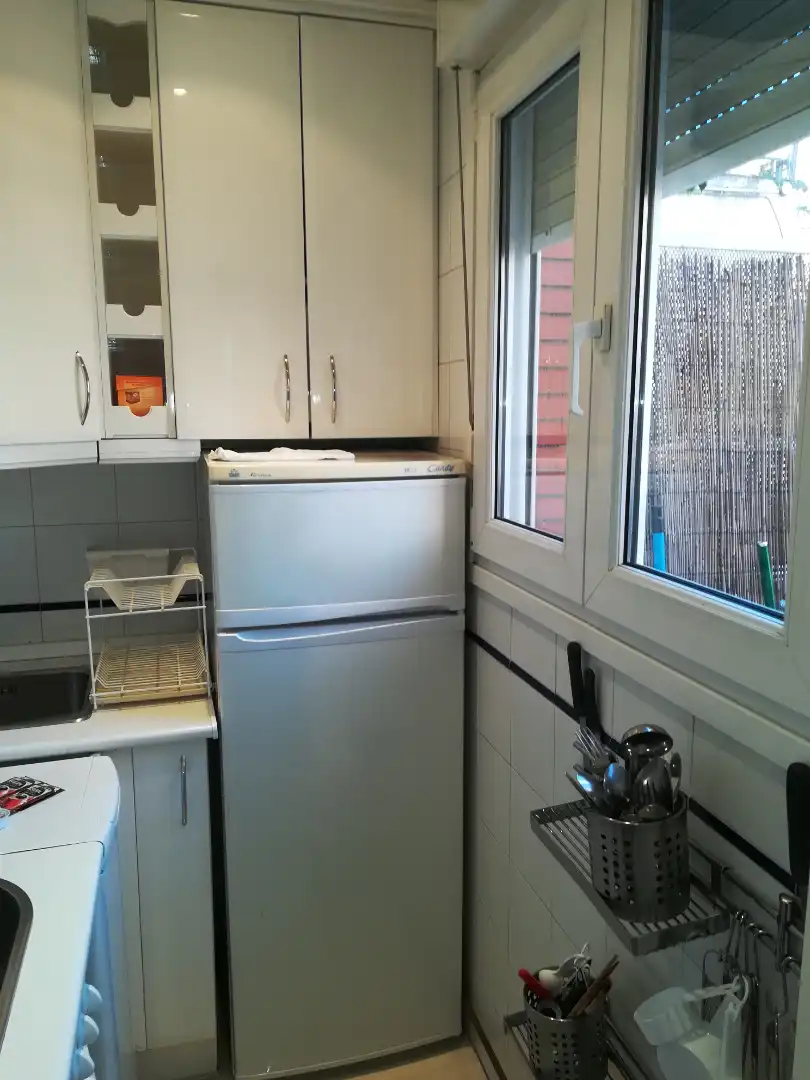 Cocina de Apartamento en venta en Madrid con Aire acondicionado, Calefacción y Terraza
