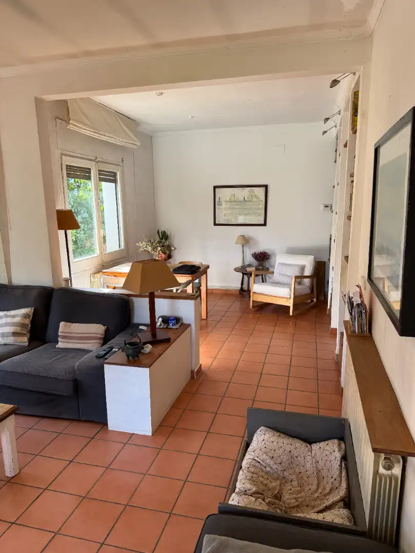 Wohnzimmer von Haus oder Chalet zum Verkauf in Sant Cugat del Vallès mit Privatgarten und Abstellraum