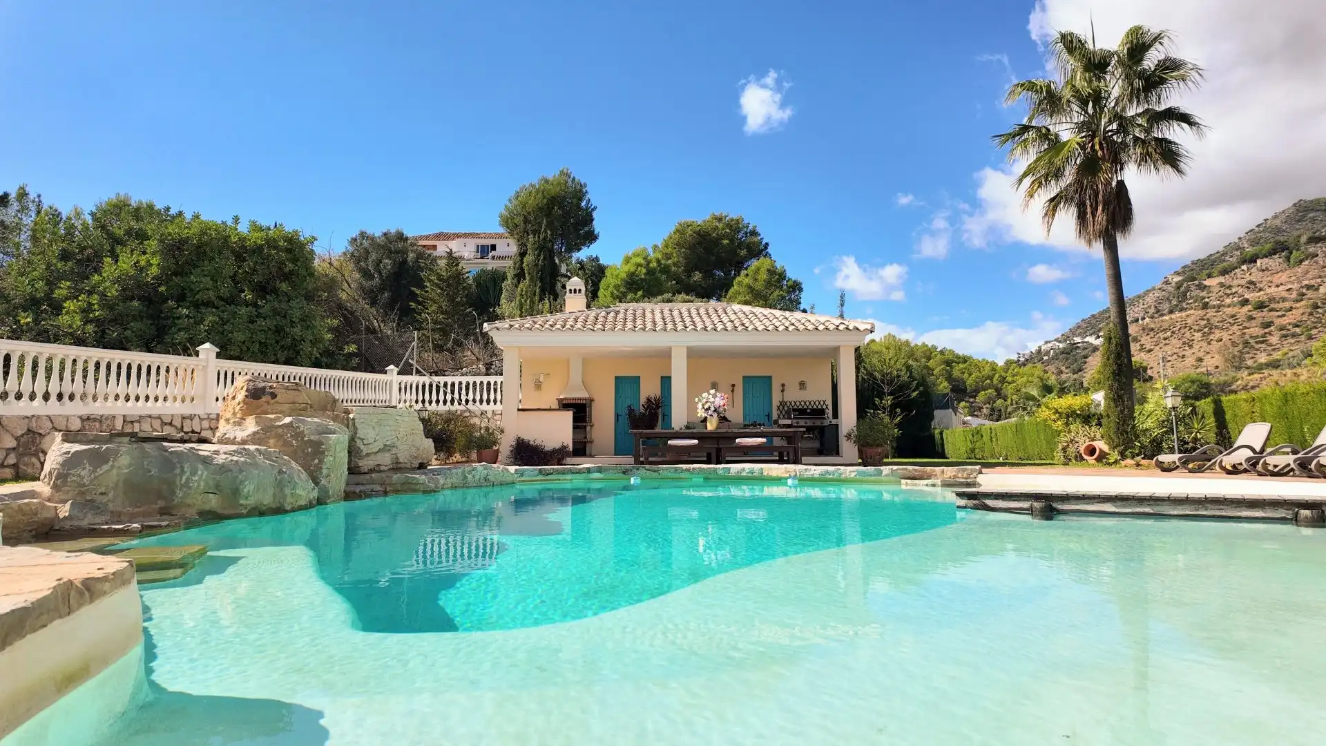 Piscina de Finca rústica en venda en Mijas amb Aire condicionat, Traster i Piscina