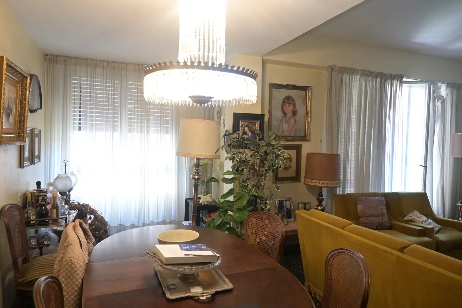 Esszimmer von Wohnung zum Verkauf in Castellón de la Plana / Castelló de la Plana mit Klimaanlage und Balkon