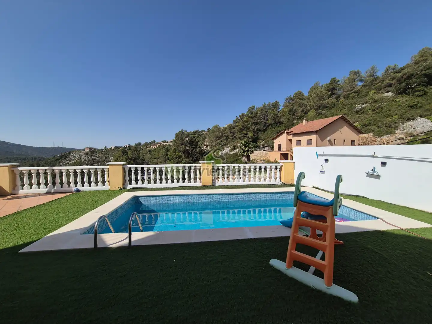 Piscina de Casa o chalet en venta en Olesa de Bonesvalls con Aire acondicionado, Calefacción y Jardín privado