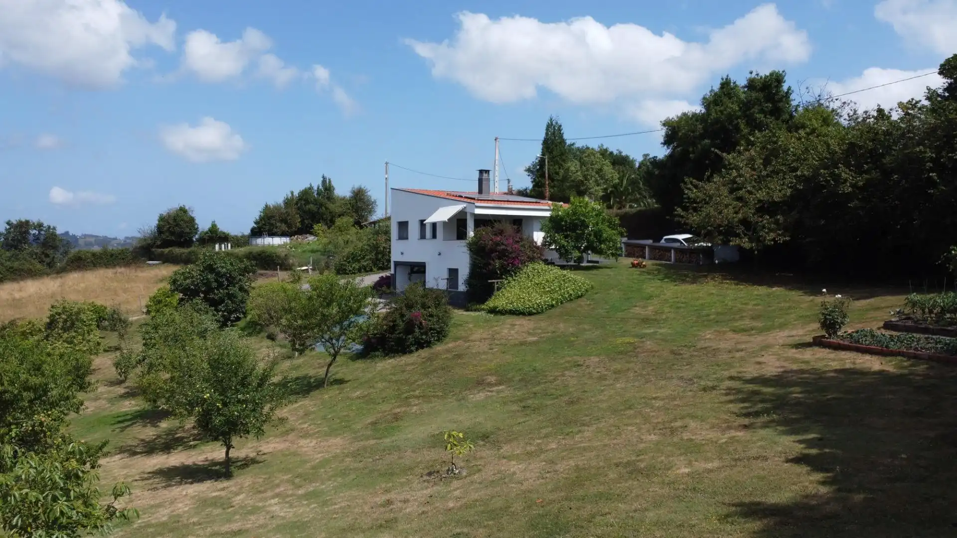 Vista exterior de Casa o chalet en venta en Siero con Calefacción, Jardín privado y Terraza