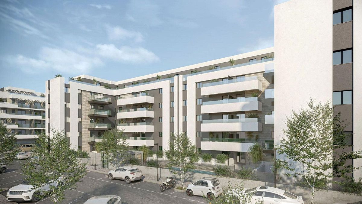 Exterior view of Planta baja for sale in Mijas  with Air Conditioner, Private garden and Terrace