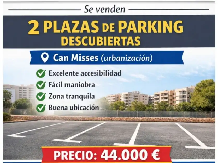 Parking de Garaje en venta en Eivissa
