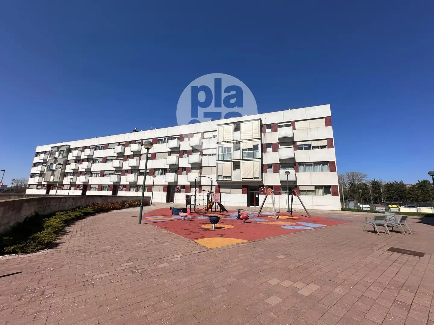 Exterior view of Flat for sale in Burgos  with Heating, Storage room and Furnished