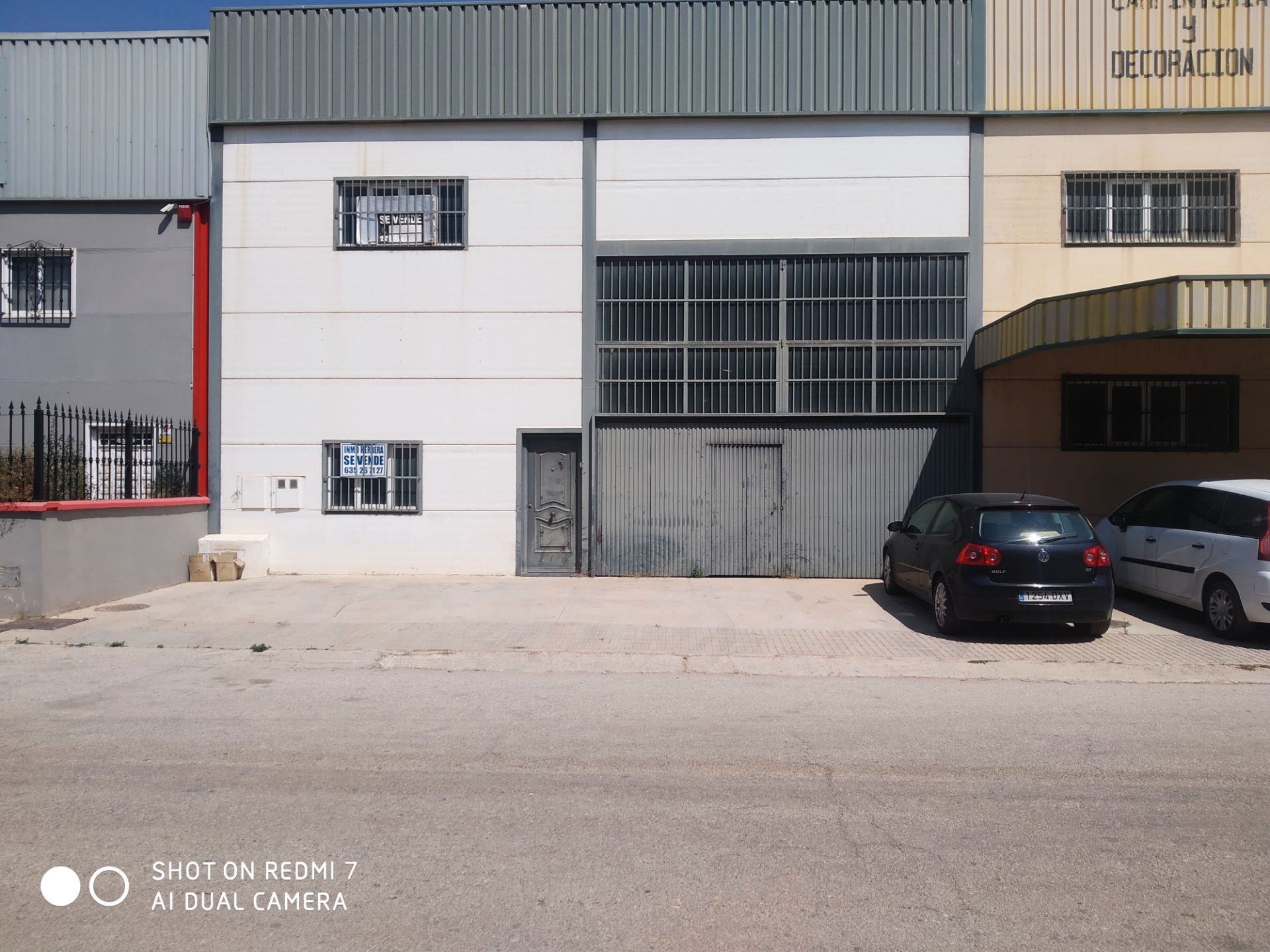Vista exterior de Nau industrial en venda en Baza