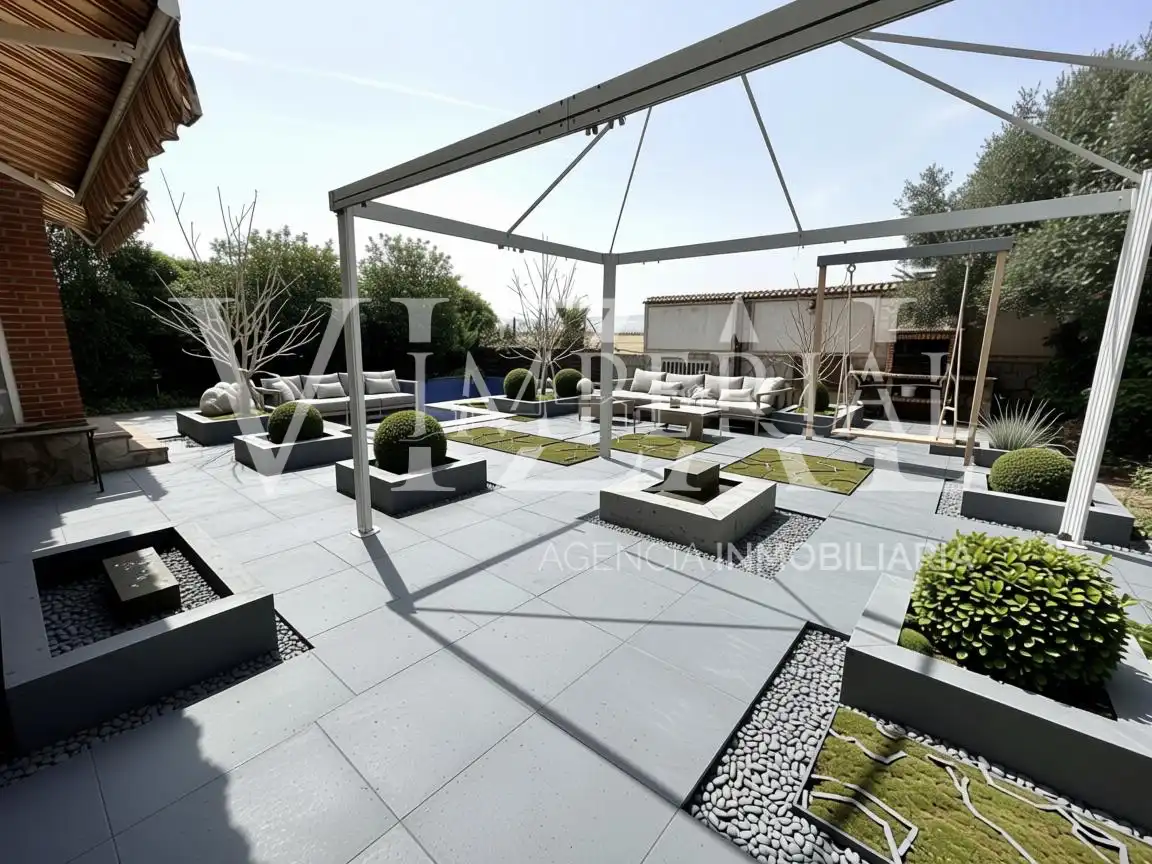 Terrassa de Casa o xalet en venda en Barcience amb Aire condicionat, Calefacció i Jardí privat