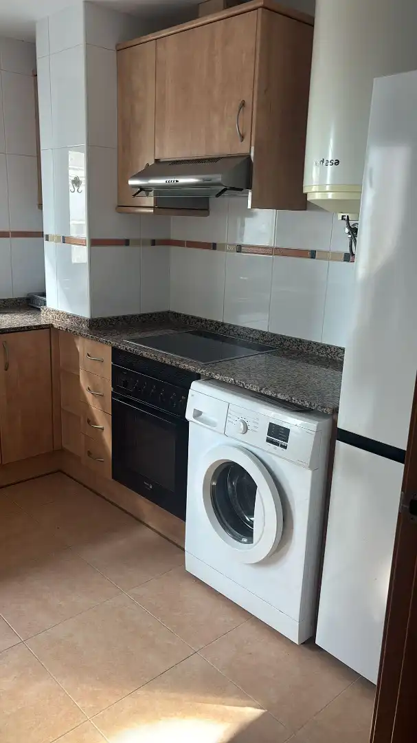 Küche von Wohnung zur Miete in Sagunto / Sagunt mit Klimaanlage, Möbliert und Ofen