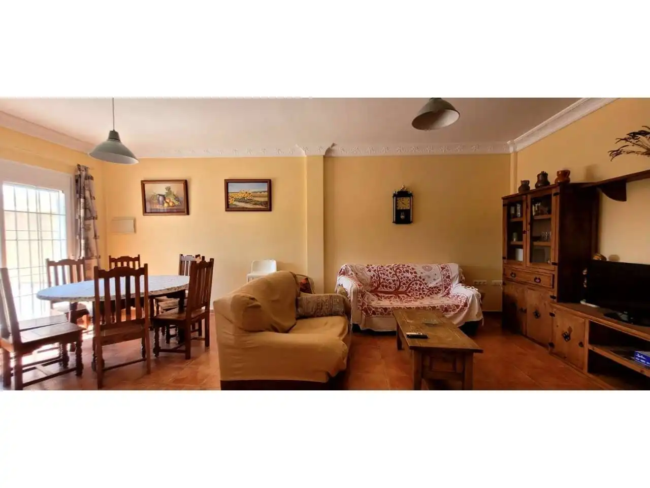 Sala de estar de Casa o chalet de alquiler en Sanlúcar de Barrameda con Aire acondicionado, Terraza y Trastero