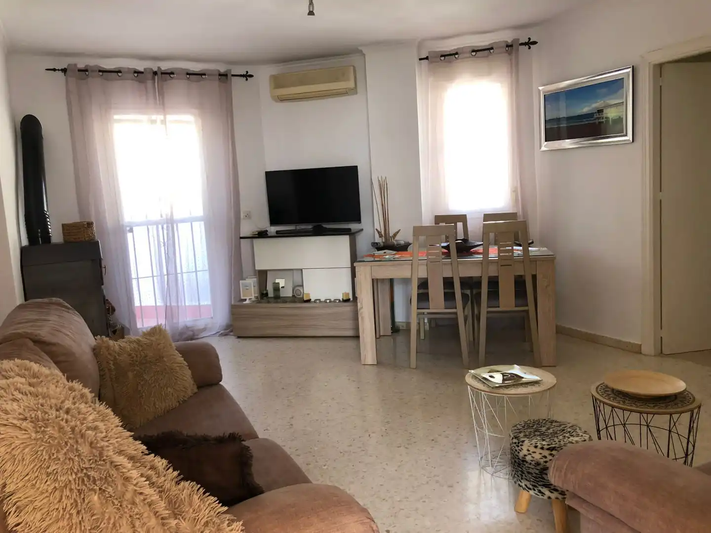Sala de estar de Piso en venta en El Bosque con Aire acondicionado, Terraza y Balcón