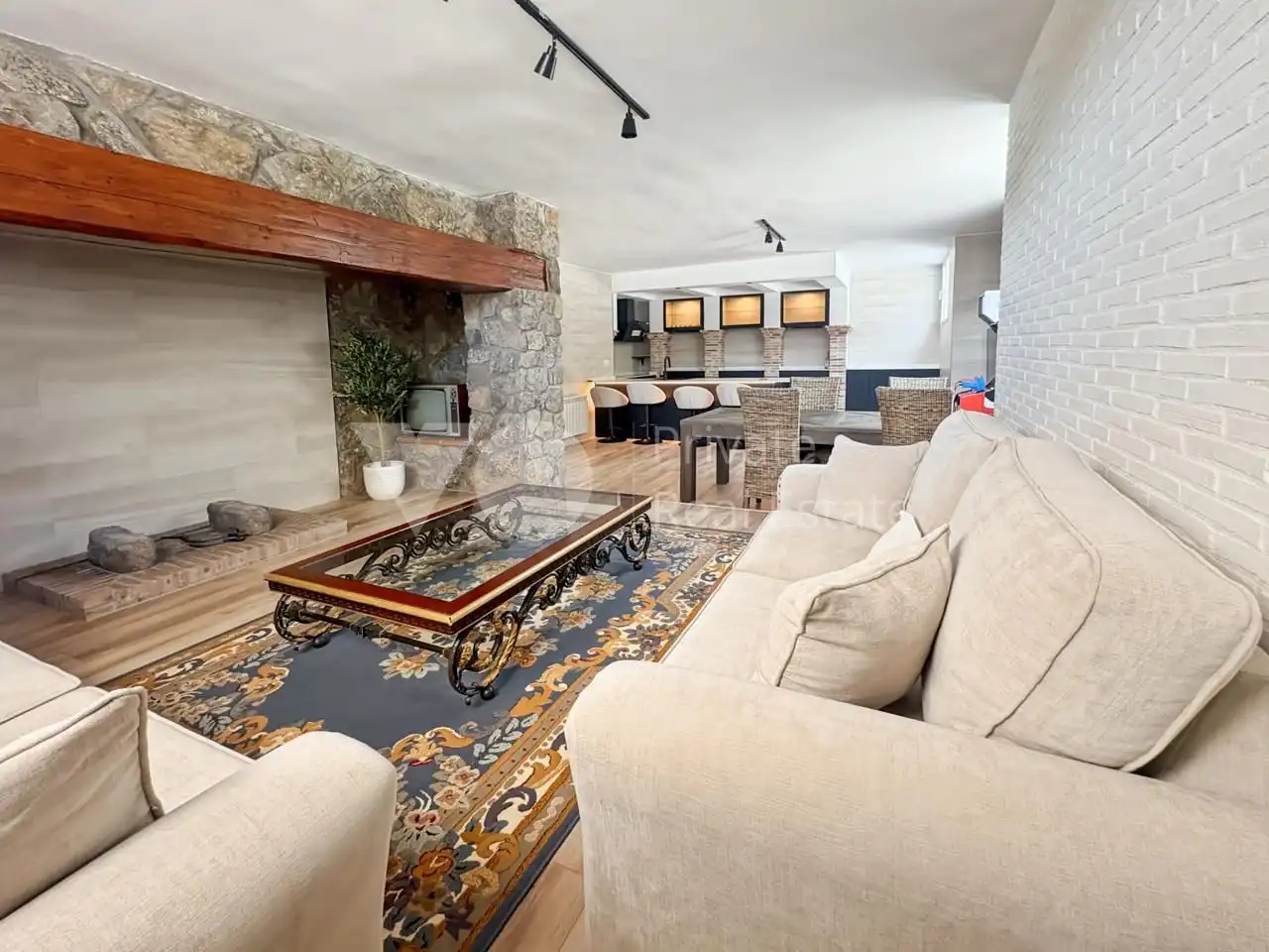 Living room of Houses for sale in Boadilla del Monte  with Air Conditioner, Heating and Private garden