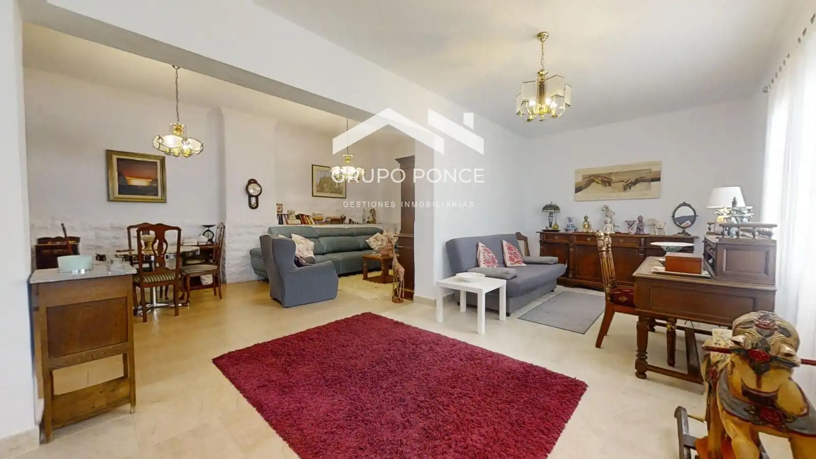 Sala de estar de Casa o chalet en venta en Jerez de la Frontera con Terraza, Trastero y Amueblado