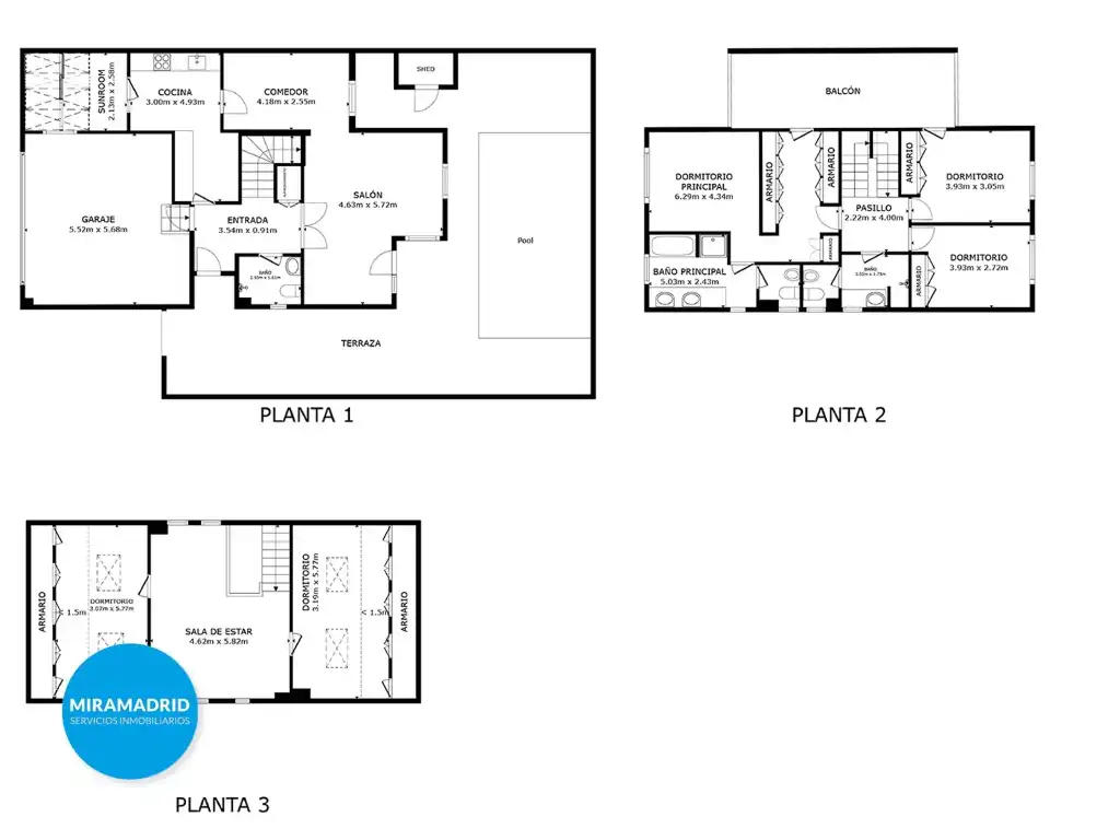Detached homes for rent in Paracuellos de Jarama  with Air Conditioner and Swimming Pool