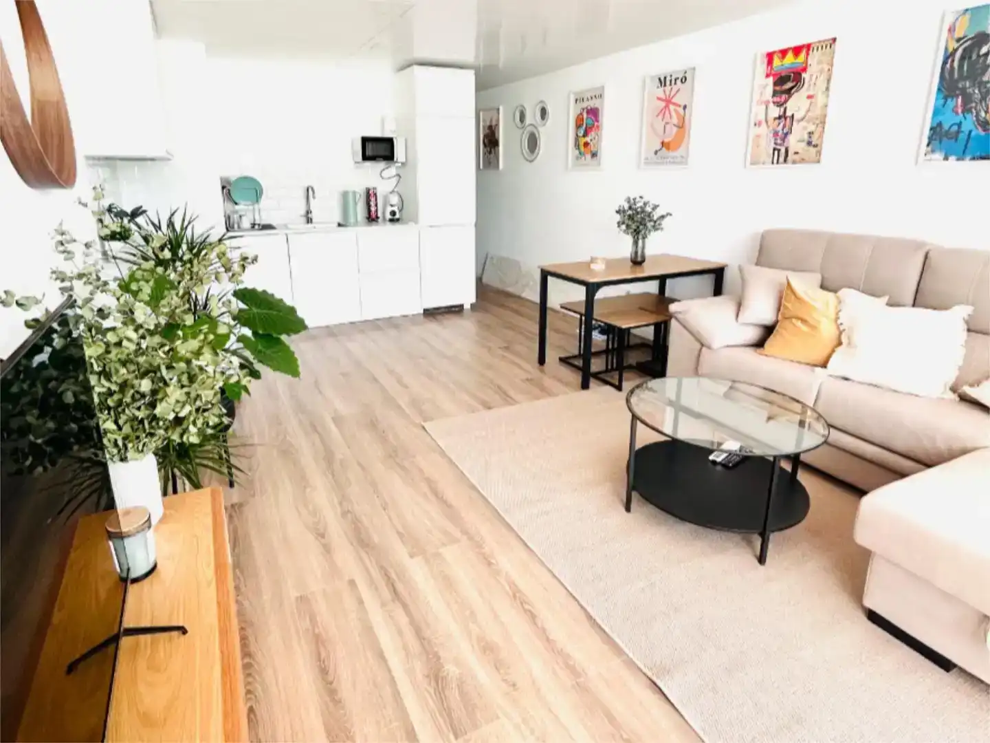 Living room of Flat for rent in Eivissa  with Air Conditioner, Swimming Pool and Balcony