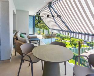 Terrace of Apartment to rent in Palafrugell  with Swimming Pool, Balcony and Community pool