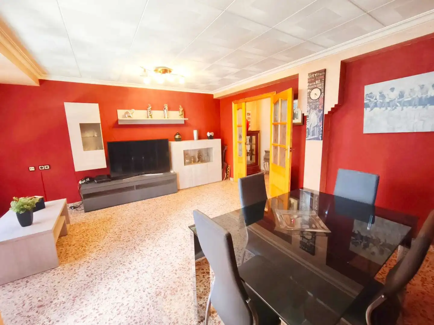 Living room of Houses for sale in Sueca  with Terrace and Balcony