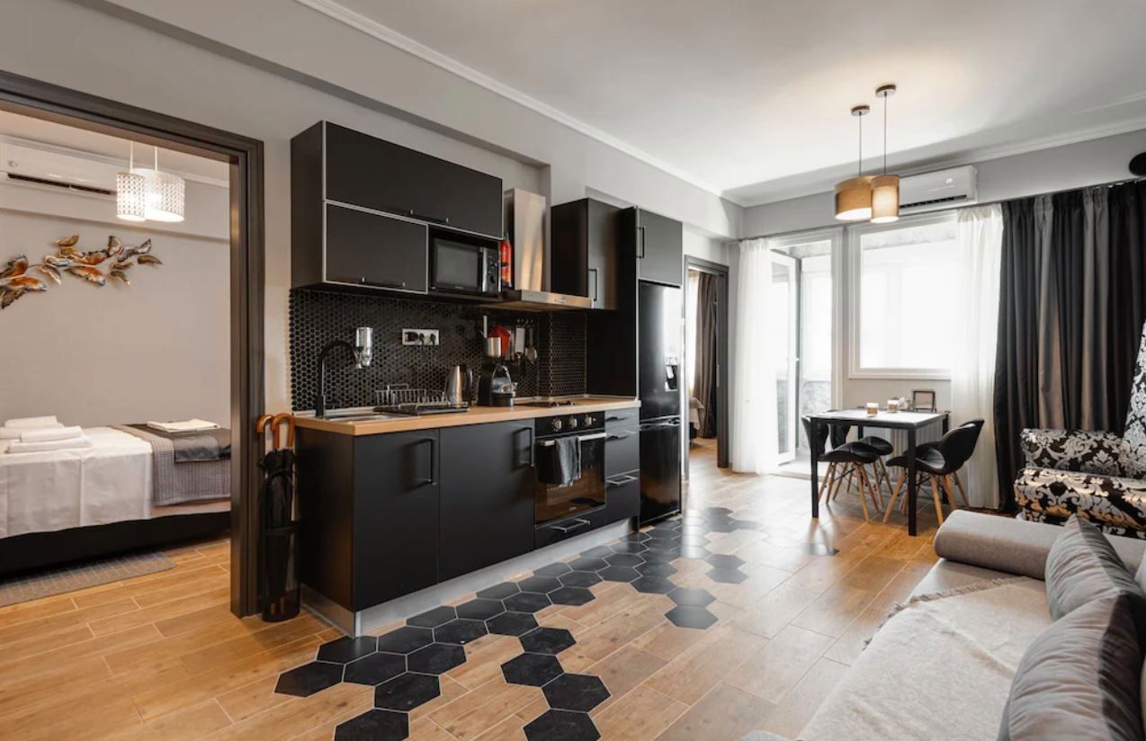 Kitchen of Flat to rent in  Albacete Capital  with Furnished, TV and Pets allowed