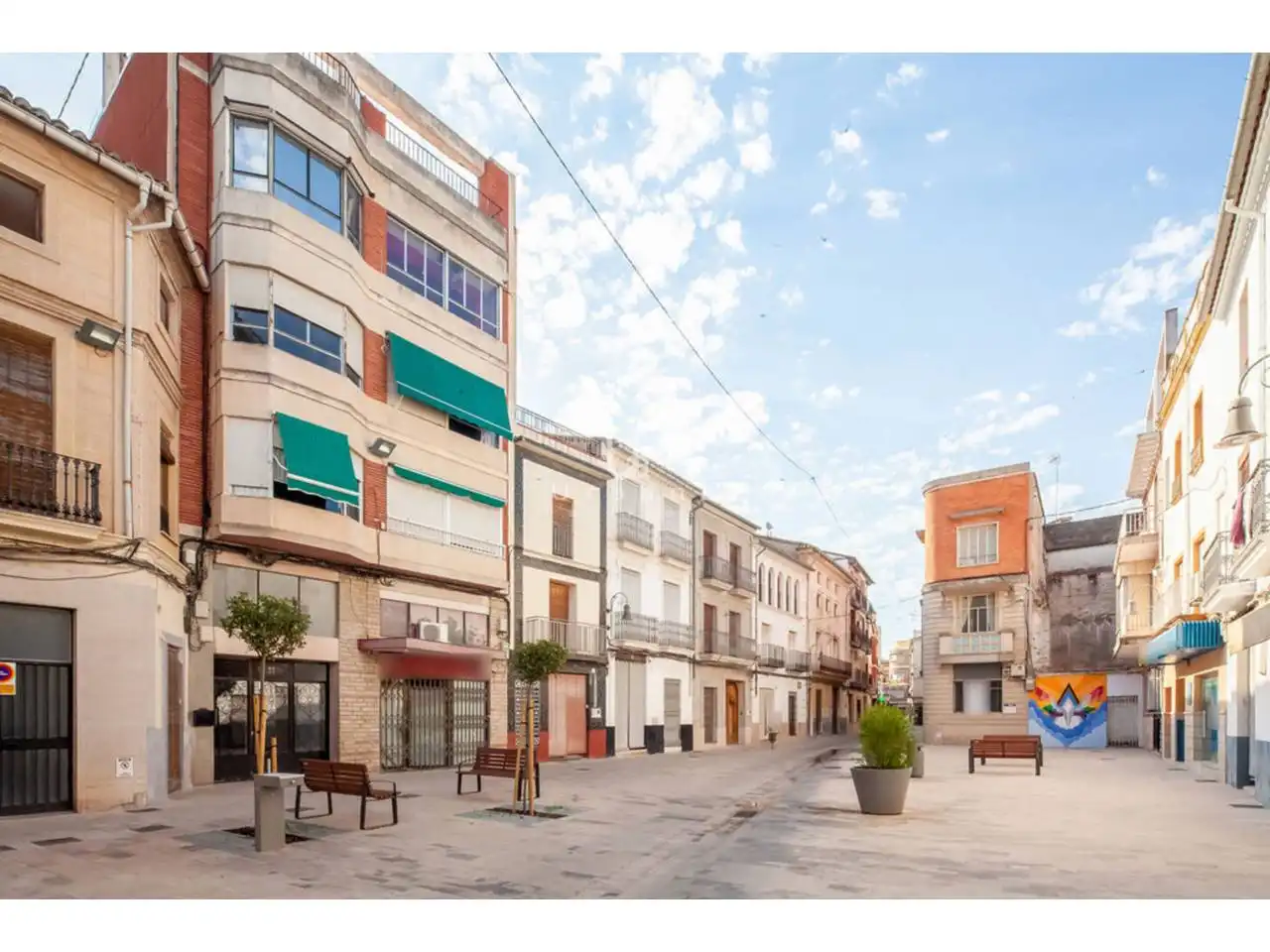 Vista exterior de Pis en venda en Villanueva de Castellón amb Balcó