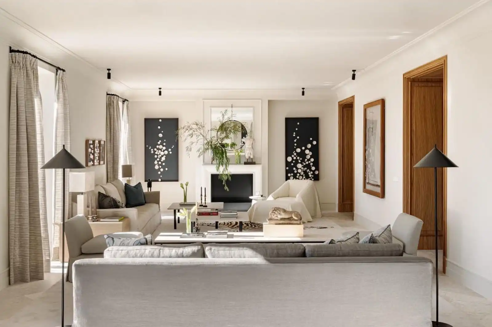 Living room of Flat for sale in Madrid  with Air Conditioner, Heating and Terrace