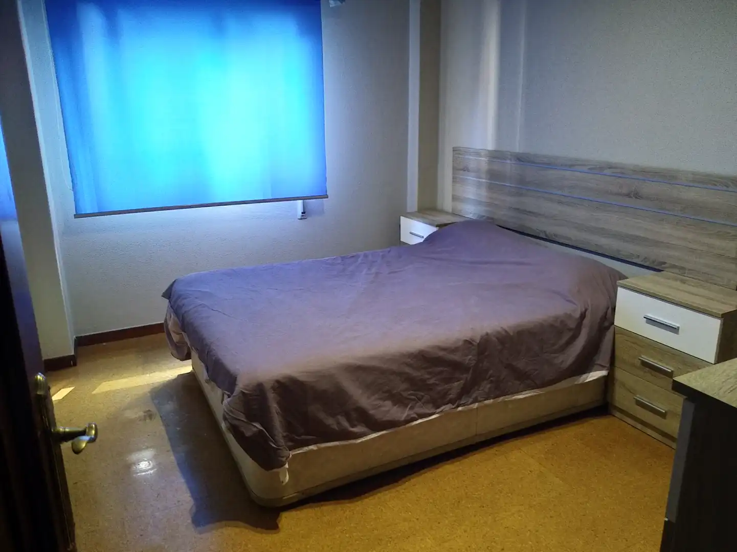 Bedroom of Flat for rent in Pontevedra Capital   with Heating, Parquet flooring and Furnished