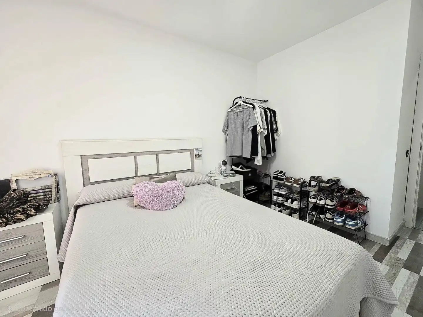 Bedroom of Flat for sale in Málaga  with Air Conditioner, Terrace and Storage room