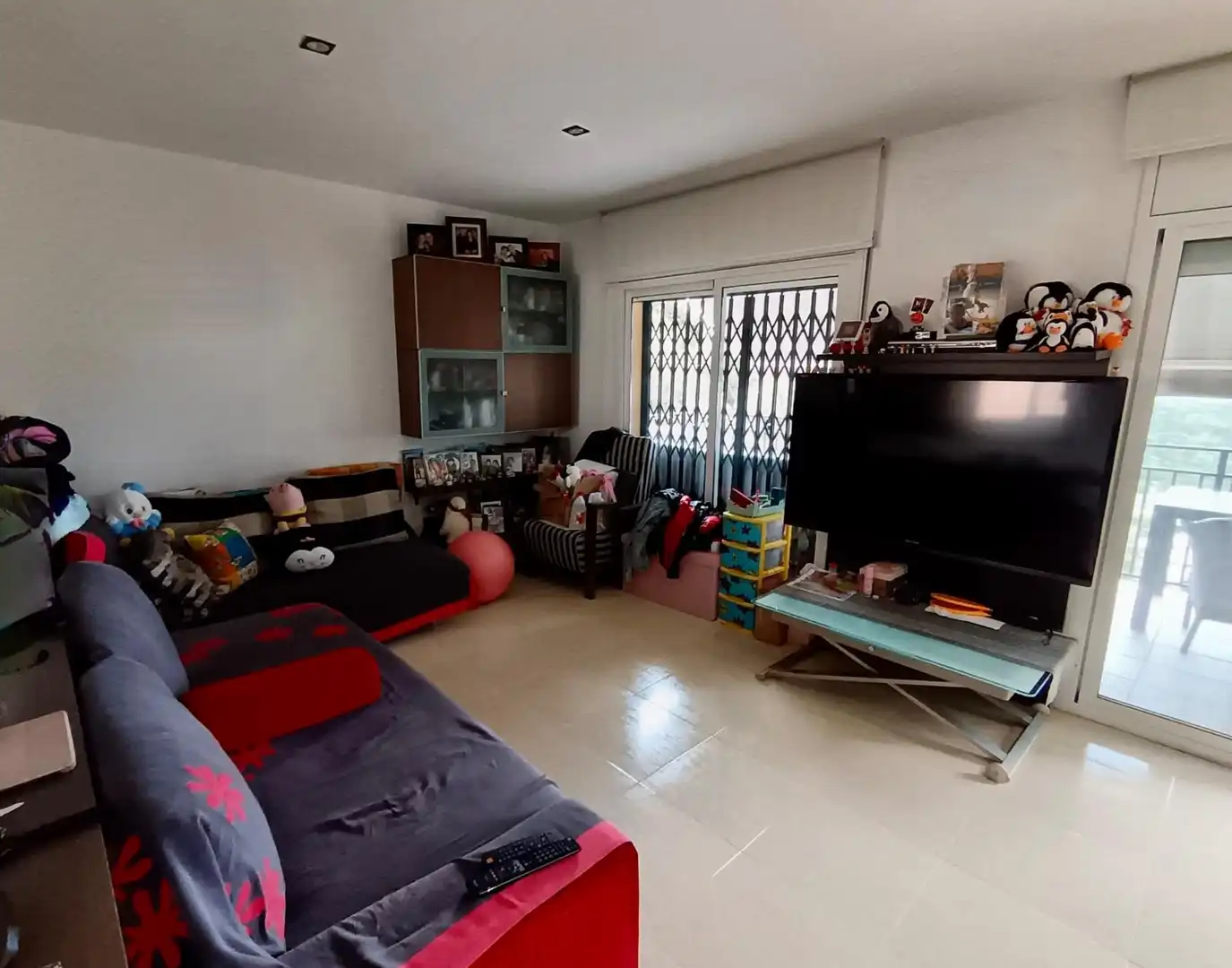 Sala de estar de Casa o chalet en venta en Sant Cebrià de Vallalta con Aire acondicionado, Calefacción y Jardín privado