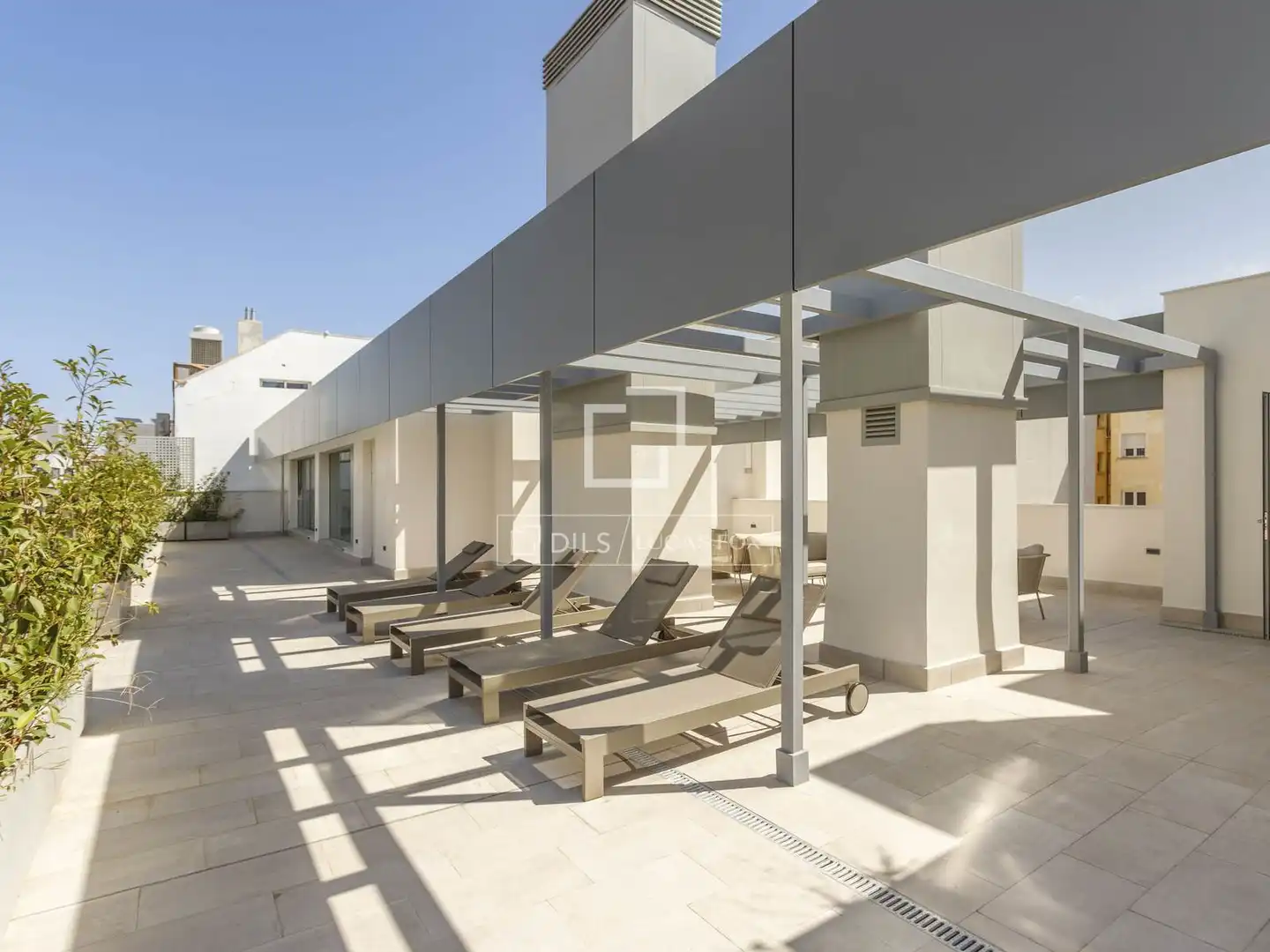 Terrace of Flat for rent in Madrid  with Air Conditioner, Heating and Parquet flooring