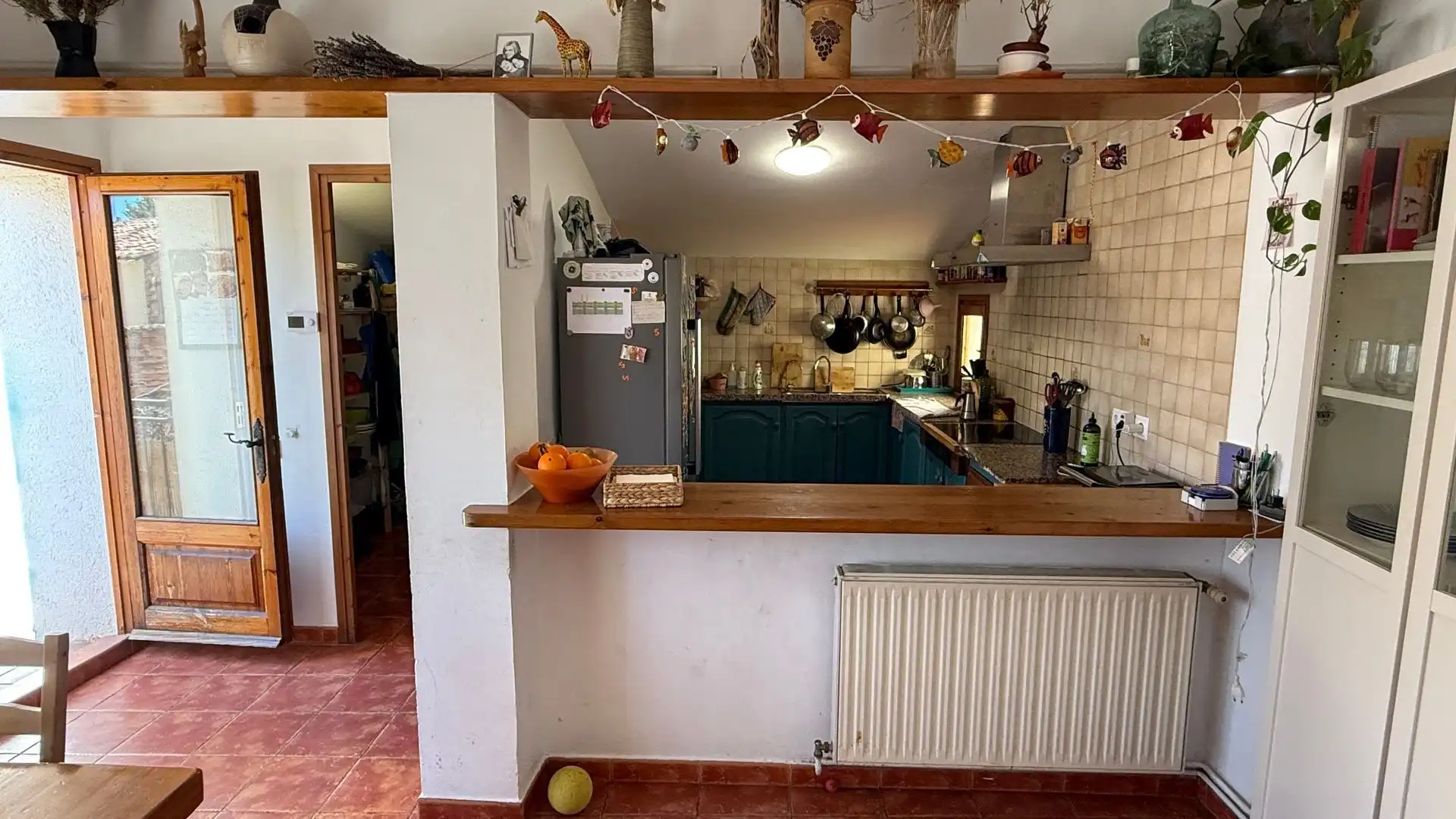 Küche von Wohnung zum Verkauf in Castellterçol mit Heizung, Terrasse und Abstellraum
