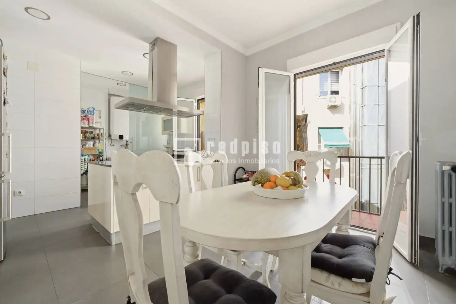Kitchen of Flat for sale in Madrid  with Air Conditioner, Heating and Terrace