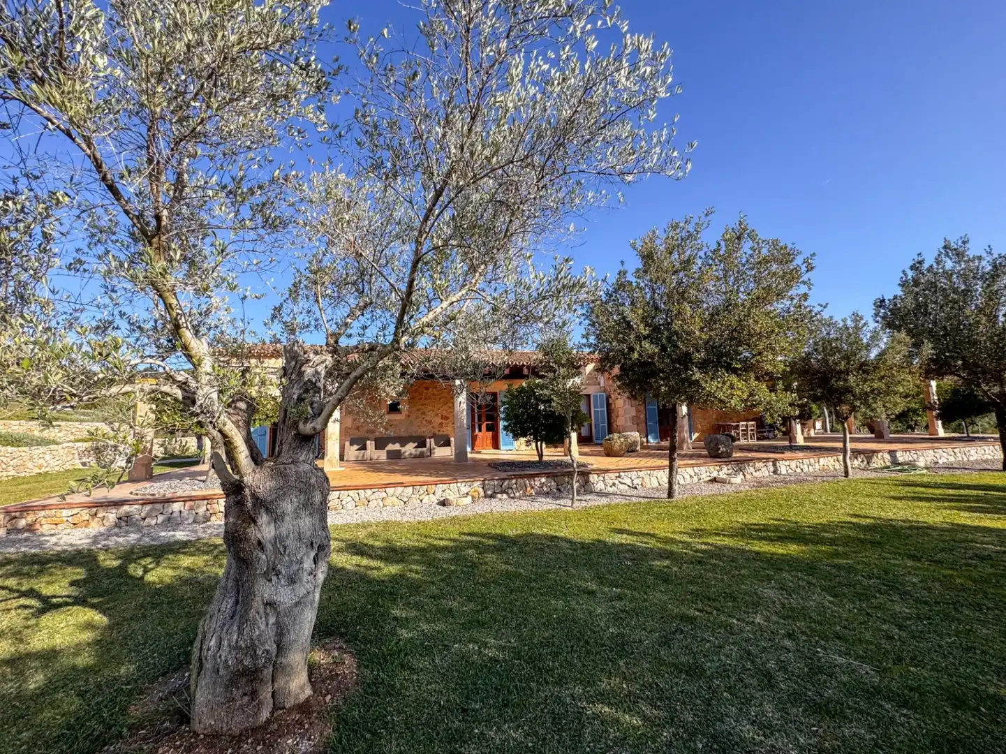 Garden of Houses for rent in Campanet  with Air Conditioner, Heating and Terrace
