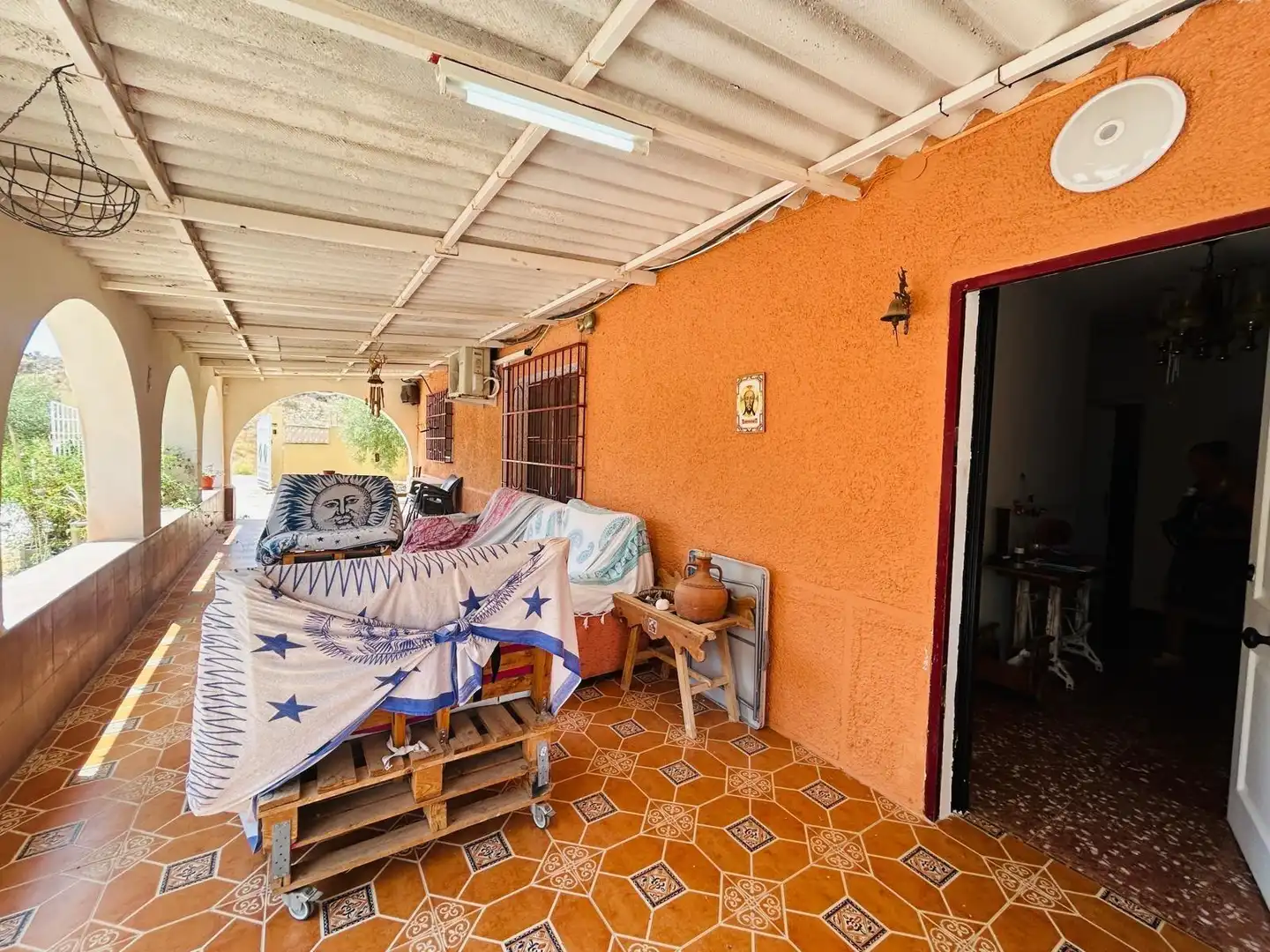 Terrassa de Casa o xalet en venda en Alicante / Alacant amb Aire condicionat, Calefacció i Jardí privat