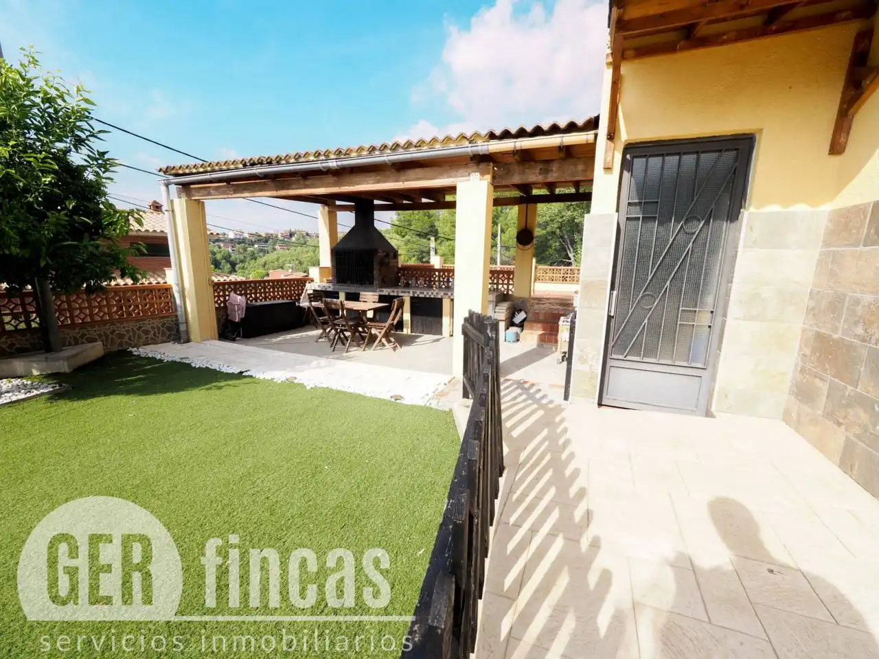 Terraza de Casa o chalet en venta en Terrassa con Aire acondicionado, Calefacción y Jardín privado