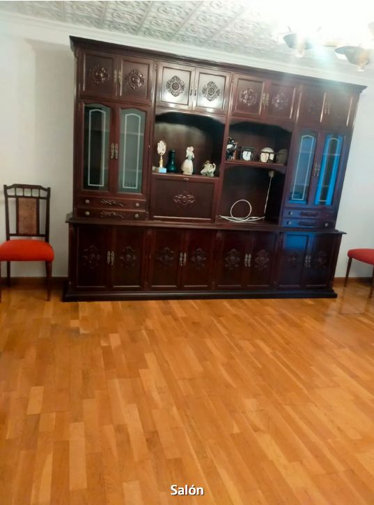 Living room of Flat for sale in  Zaragoza Capital  with Air Conditioner, Heating and Parquet flooring