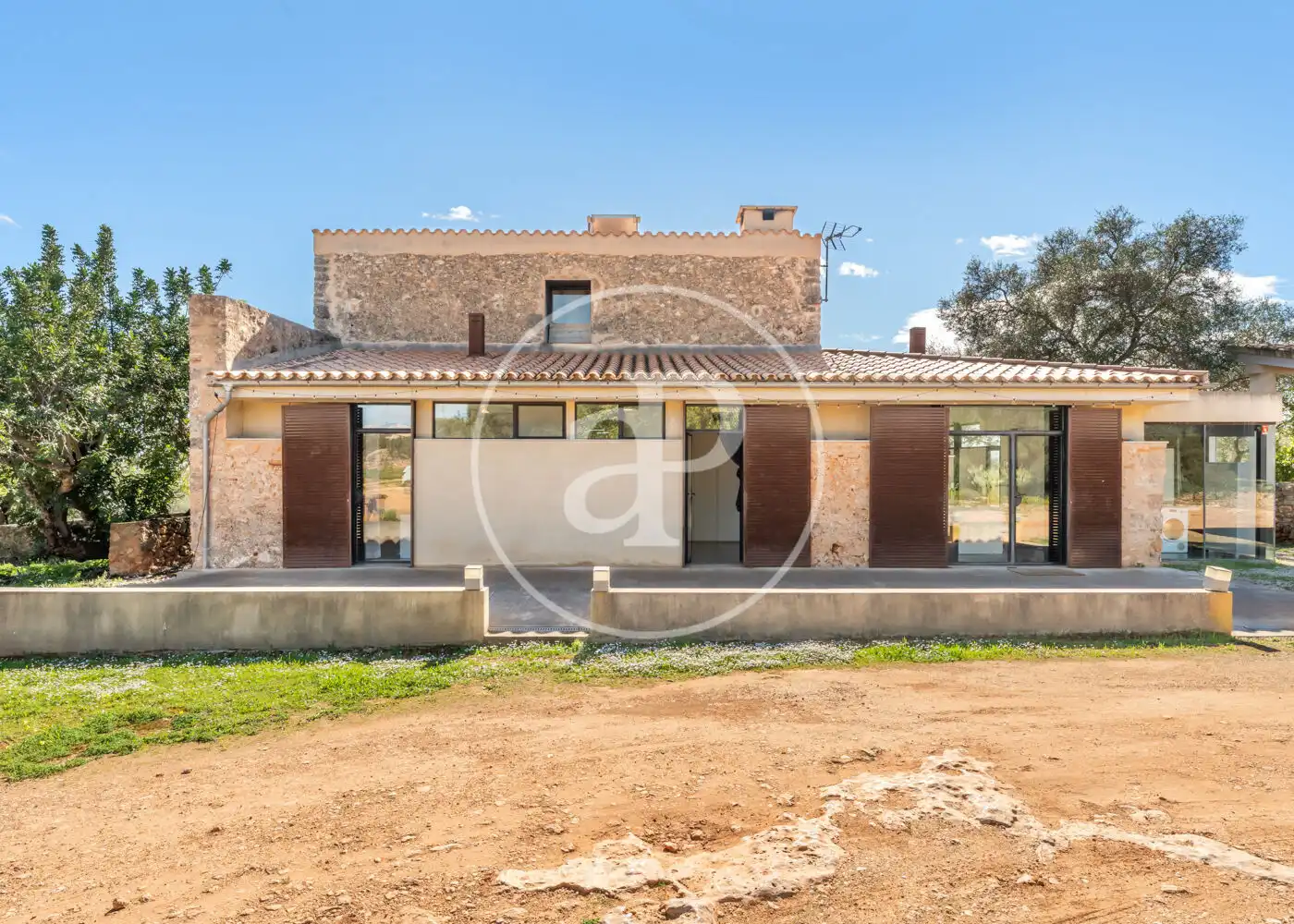 Vista exterior de Casa o xalet en venda en  Palma de Mallorca amb Aire condicionat, Calefacció i Jardí privat